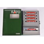 Kato N Gauge Swiss Ratische Bahn Electric Locomotive and Coach Pack,