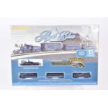 American N Gauge Royal Blue Steam Train Set