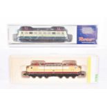 N Gauge German Electric Locomotives by Roco and Minitrix,