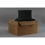 A canvas top hat,