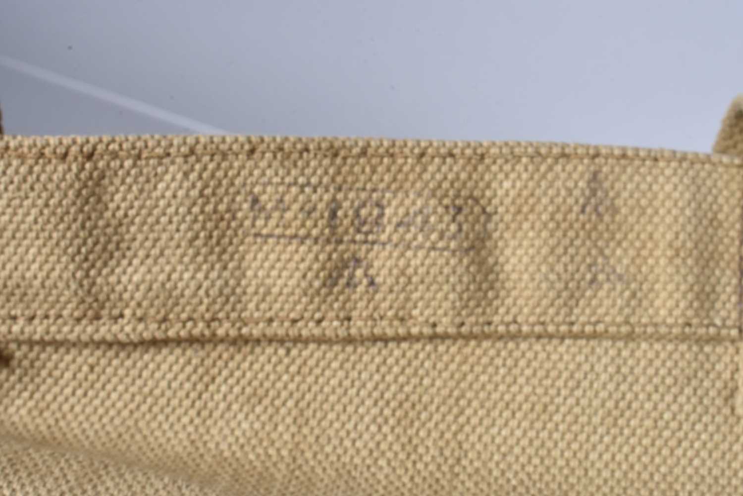 A 1943 stamped satchel, - Image 3 of 3