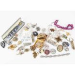 A large collection of costume jewels,