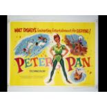 Peter Pan (1965) Quad Poster,