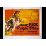 The Purple Plain (1954) Quad Poster,