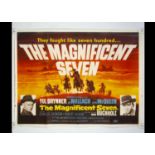 The Magnificent Seven (1960) Quad Poster,