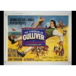 3 Worlds of Gulliver (1960) Quad Poster,