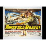 Away All Boats (1956) Quad Poster,