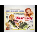 The Fast Lady (1962) Quad Poster,