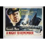 A Night To Remember (1964) Quad Poster,