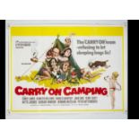 Carry On Camping (1970) Quad Poster,