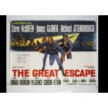 The Great Escape (1963) Quad Poster,