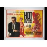 Hot Enough For June (1965) Quad Poster,