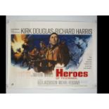 The Heroes of Telemark (1965) Quad Poster,