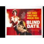 Blind Date (1959) Quad Poster,