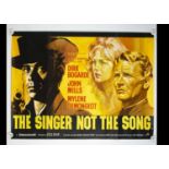 The Singer Not The Song (1960) Quad Poster,