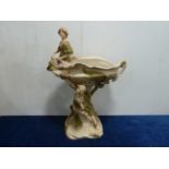 A large Royal Dux porcelain centrepiece,