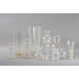 A collection of glassware,