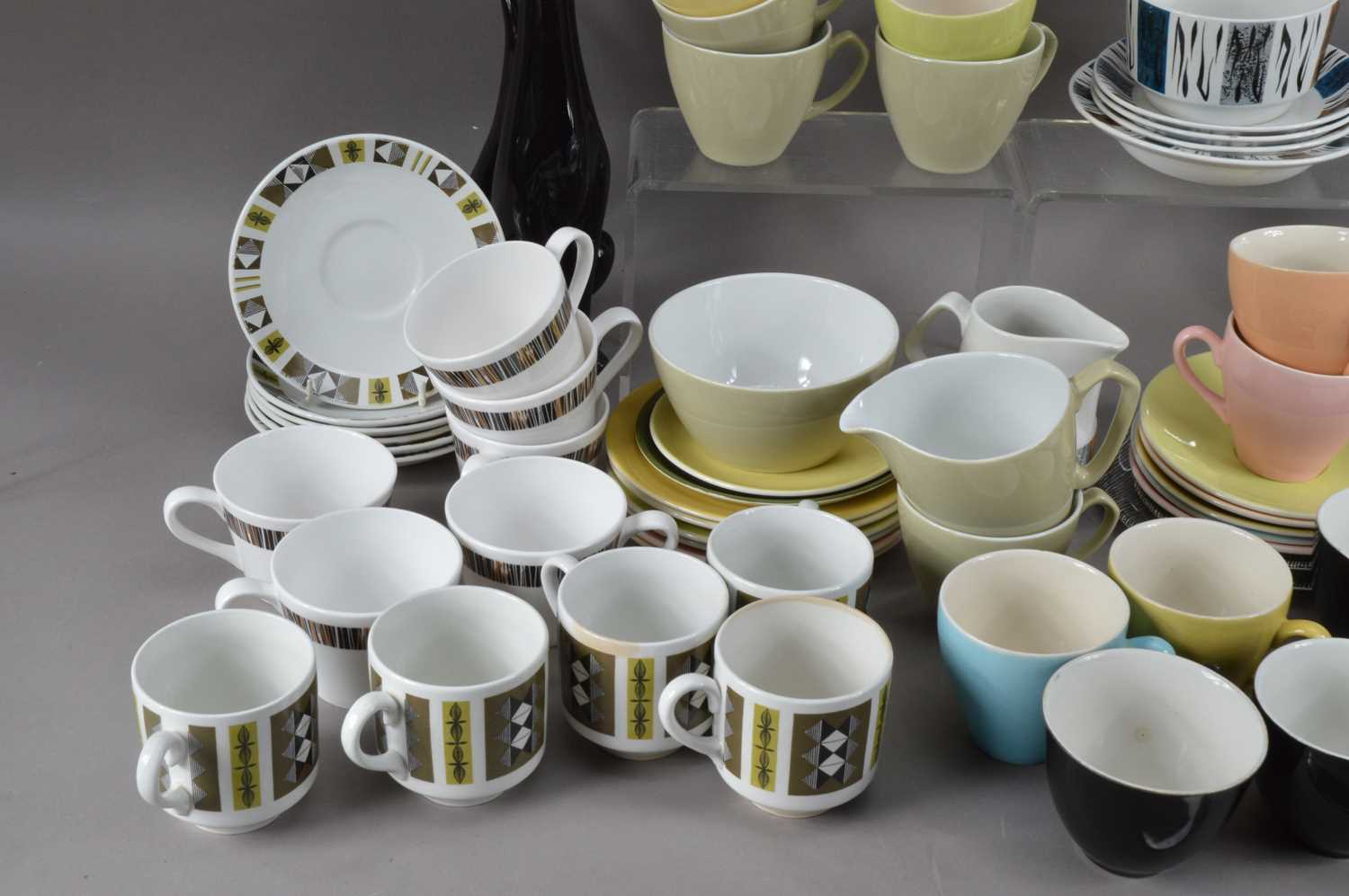 A large collection of assorted mid 20th century tea and coffee wares, - Image 2 of 4
