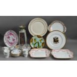 A collection of British and European ceramics and pottery,