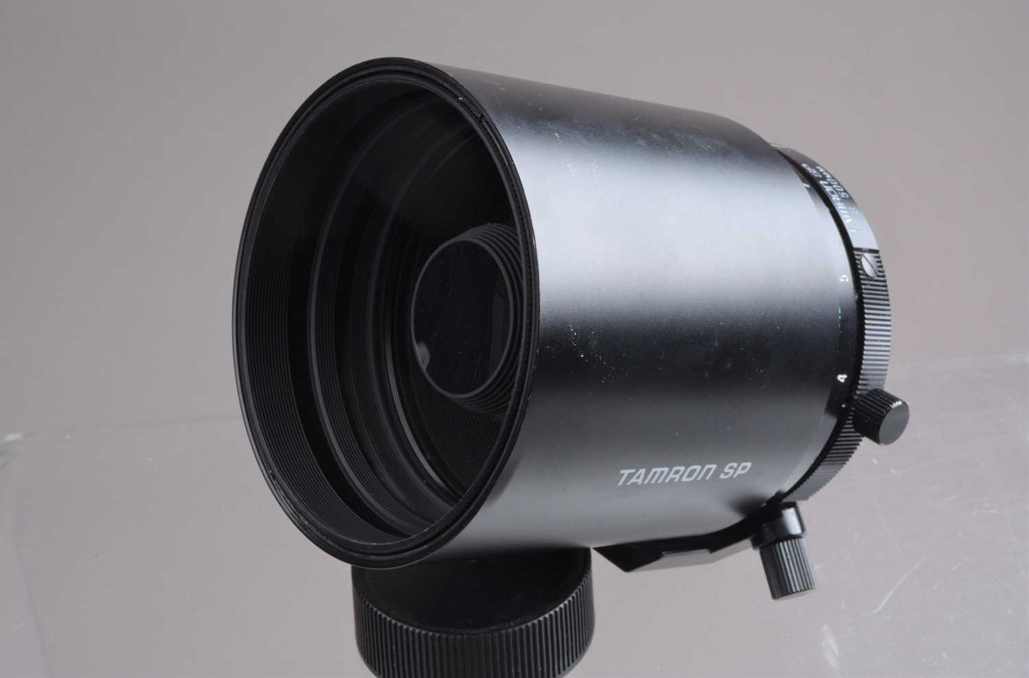 A Tamron SP 500mm f/8 reflex Lens,