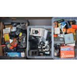 Three boxes of Camera realted Accessories,