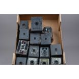 A Tray of Box Cameras,