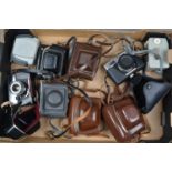 A Tray of Viewfinder Cameras,