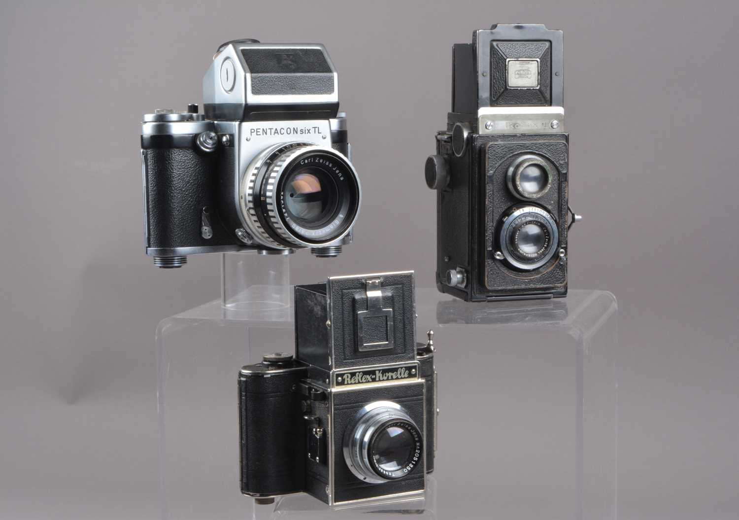 Three Medium Format Cameras,