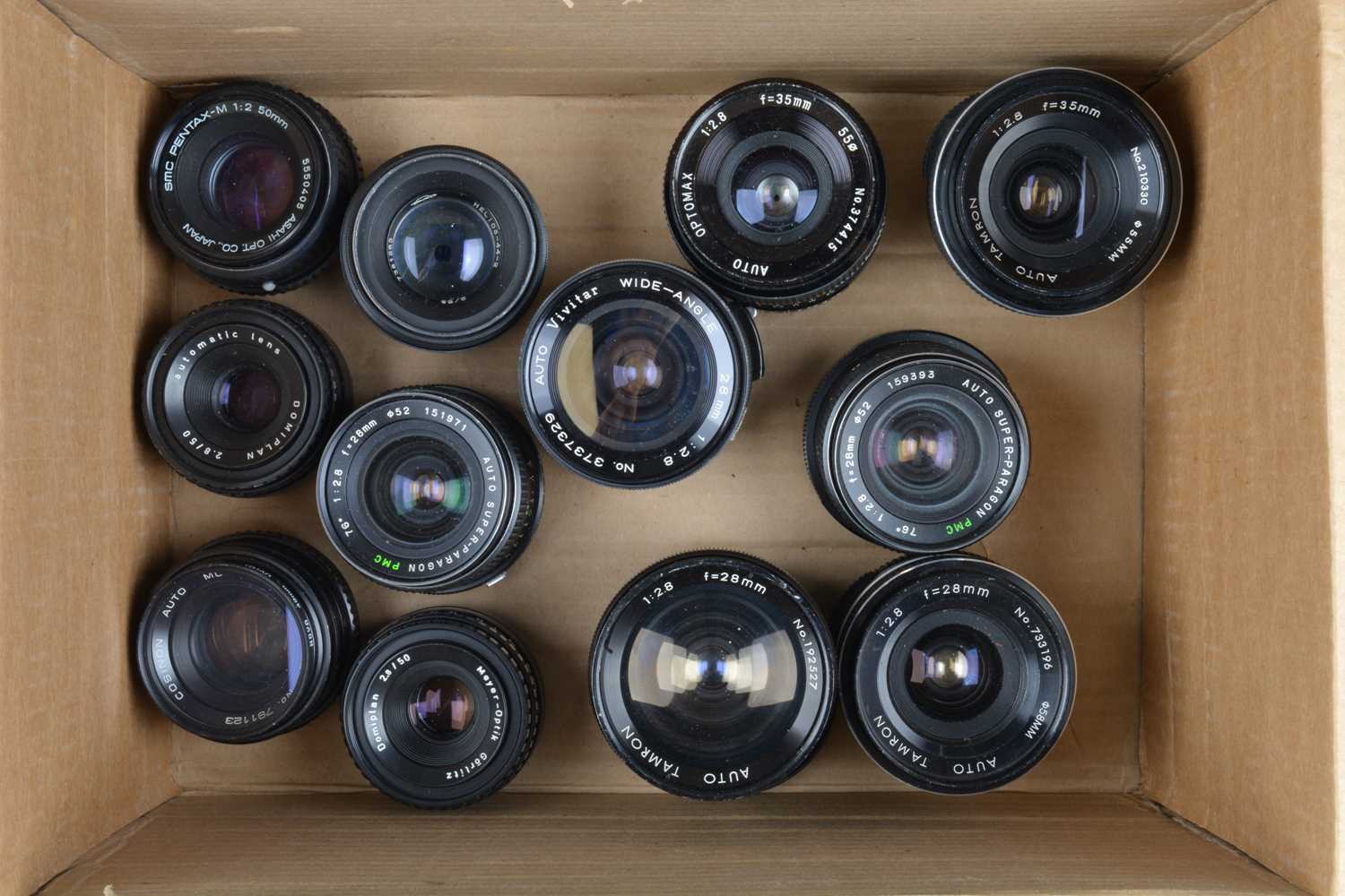 A Group of Prime Lenses,