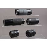 A Group of for Olympus OM Mount Generic Lenses,