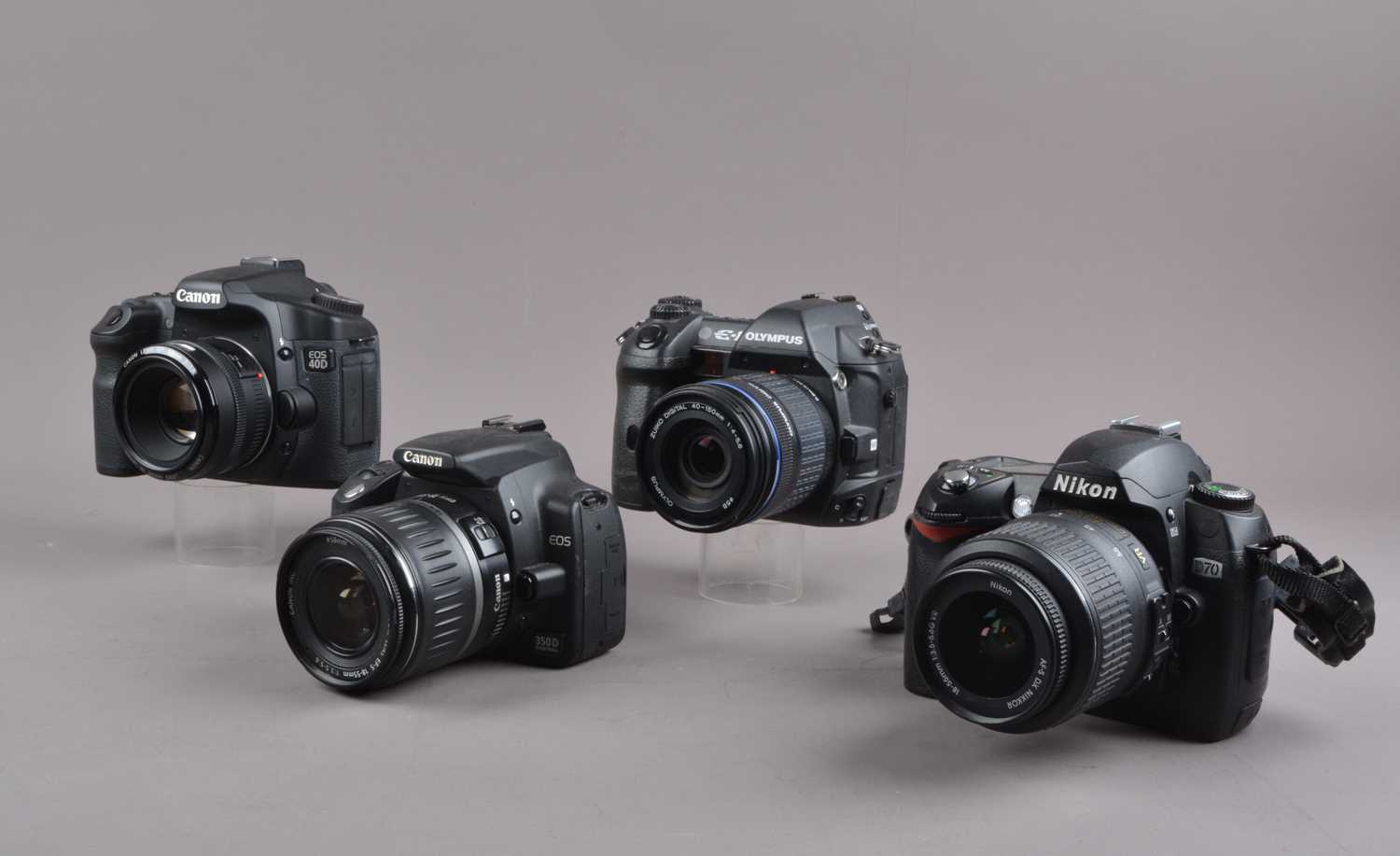 Four DSLR Cameras,