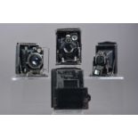 Three Folding Plate Cameras,