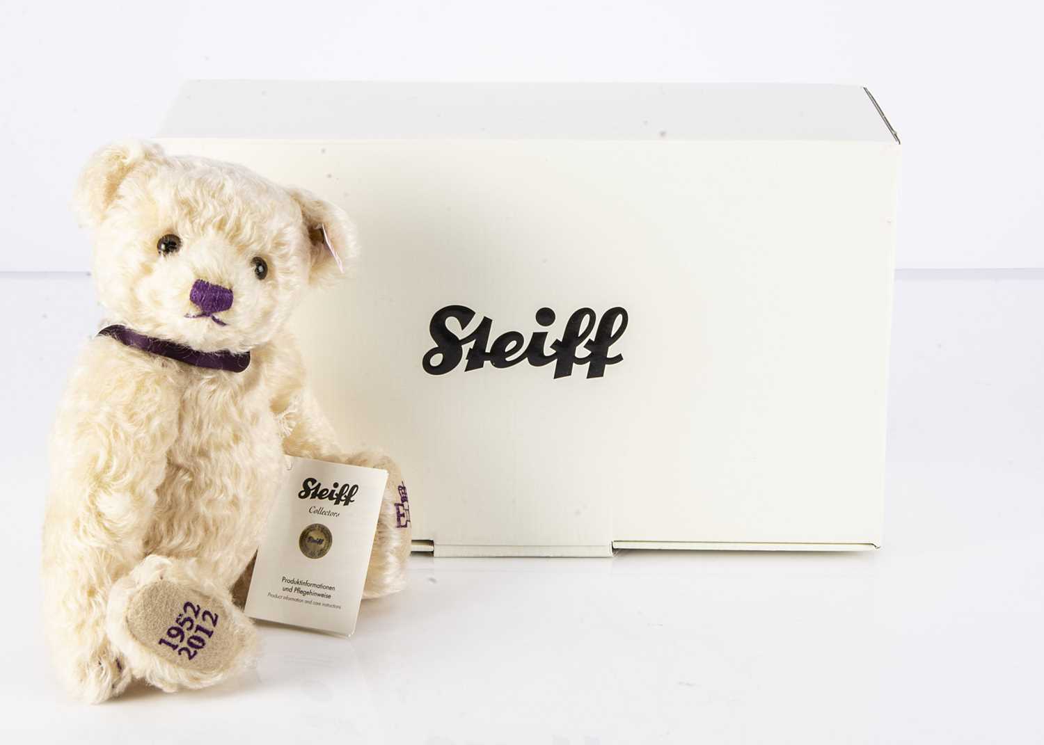 A Steiff limited edition Diamond Jubilee Teddy Bear,