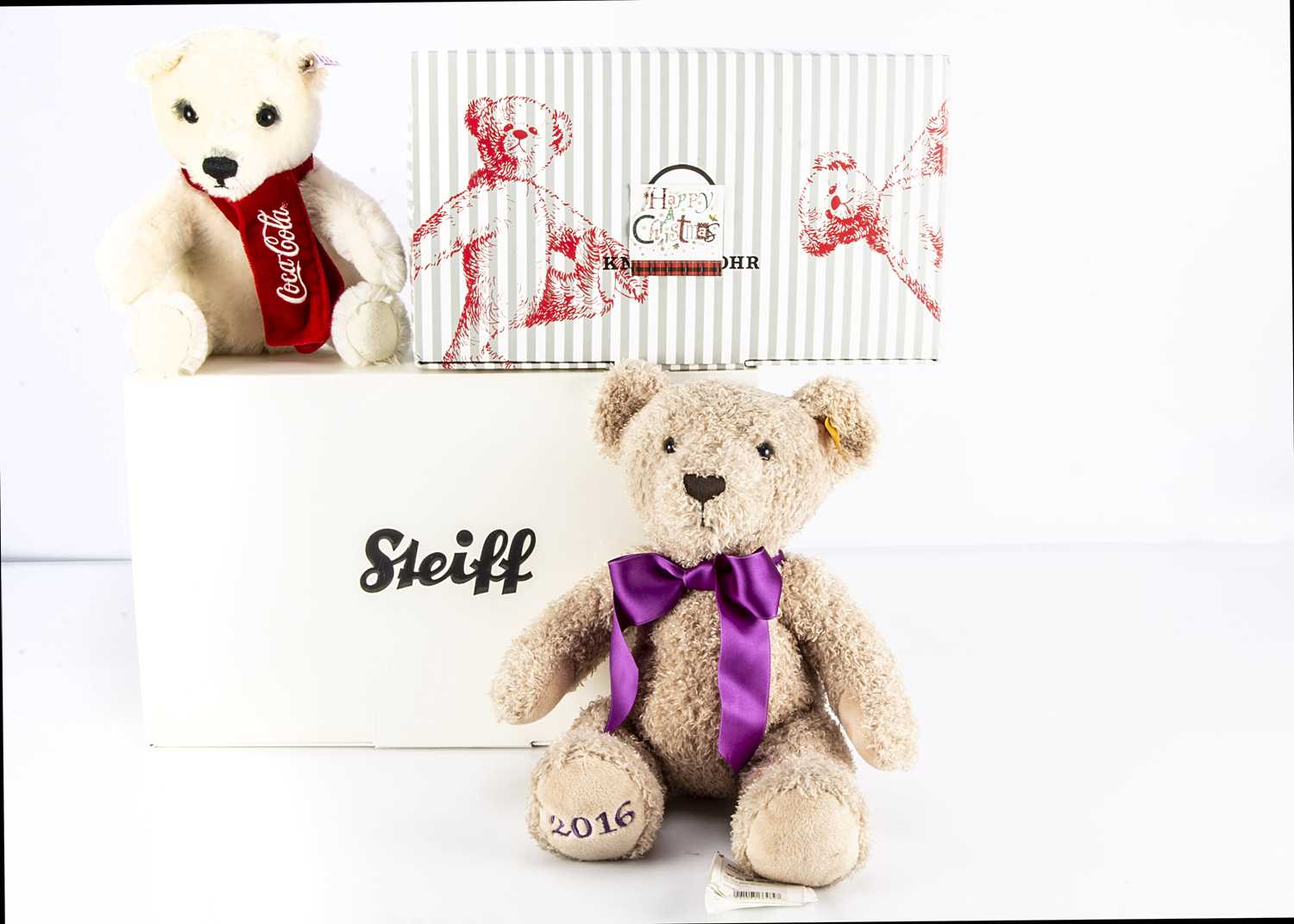 A Steiff limited edition The Coco-Cola Polar Bear,