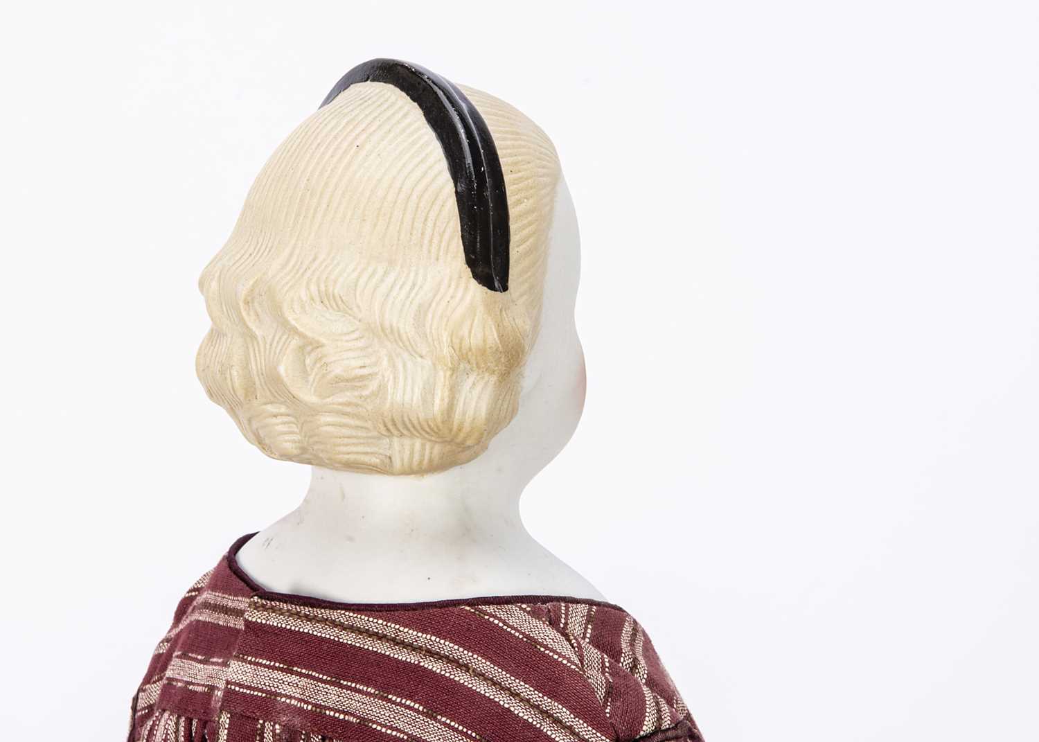 A mid 19th century bisque shoulder-head child doll, - Image 3 of 3