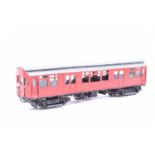 Kit/Scratchbuilt 0 Gauge London Transport red G Motor Car 4167,