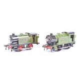 Hornby 0 Gauge Electric LNER green 0-4-0 Tank Locomotives,