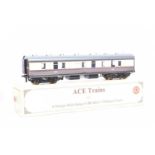 ACE Trains 0 Gauge BR WR chocolate and brown Mk1 Brake Coach,