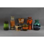 A collection of West German pottery,