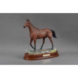 A limited edition 'Arkle' ceramic Royal Doulton horse,