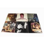 David Bowie LPs,