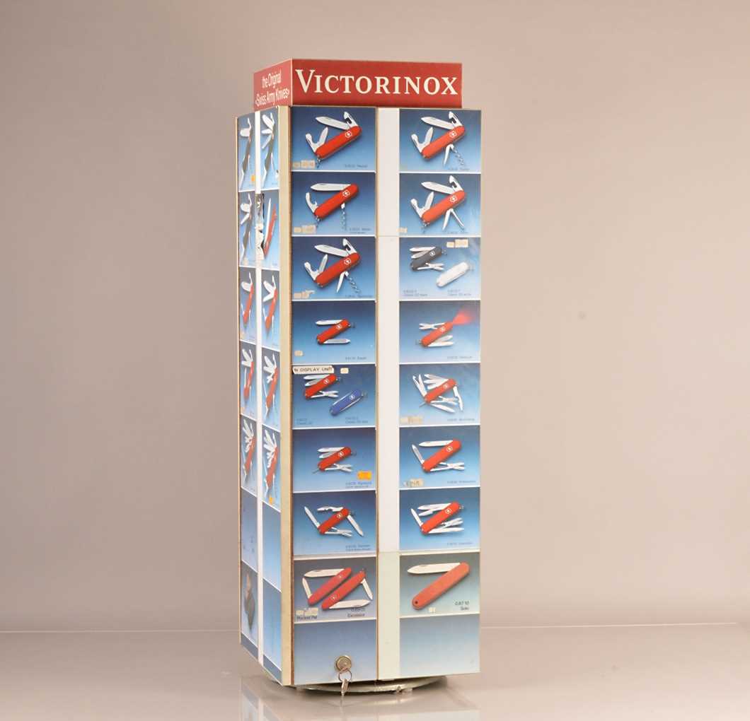 Victorinox - Shop Display and Store, a large rotating display, having ...