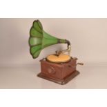 Horn gramophone,