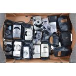 A Tray of Compact Cameras,