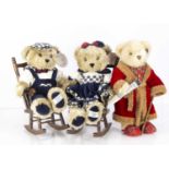 Two Millennium 2000 collection teddy bears,