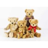 Three Hermann teddy bears,