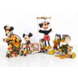 Walt Disney Mickey Mouse and Donald Duck toys,