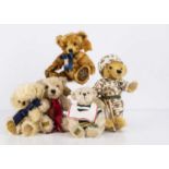 Five Merrythought Teddy Bears,