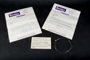Paul McCartney Guitar String / Beatles Competition,