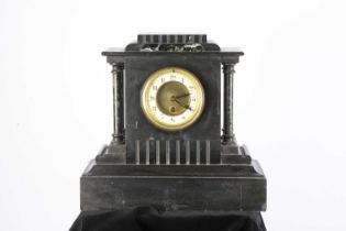 Three Victorian and early 20th century clocks,